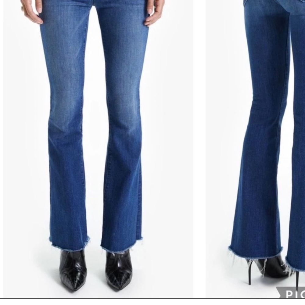 MOTHER weekender flare bazaar adventures jeans sz27